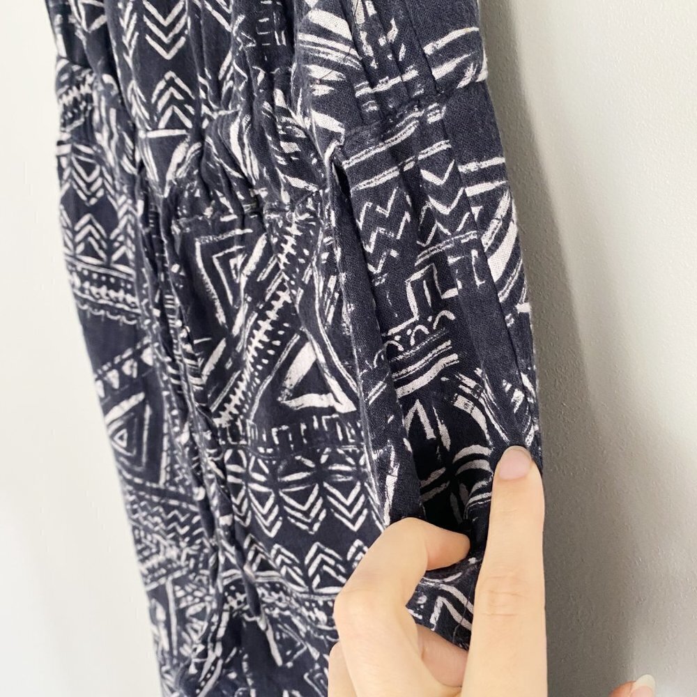 Madewell Blue Kingston Patterened Cover-Up Jumpsuit in Inkspell - Picture 5 of 9